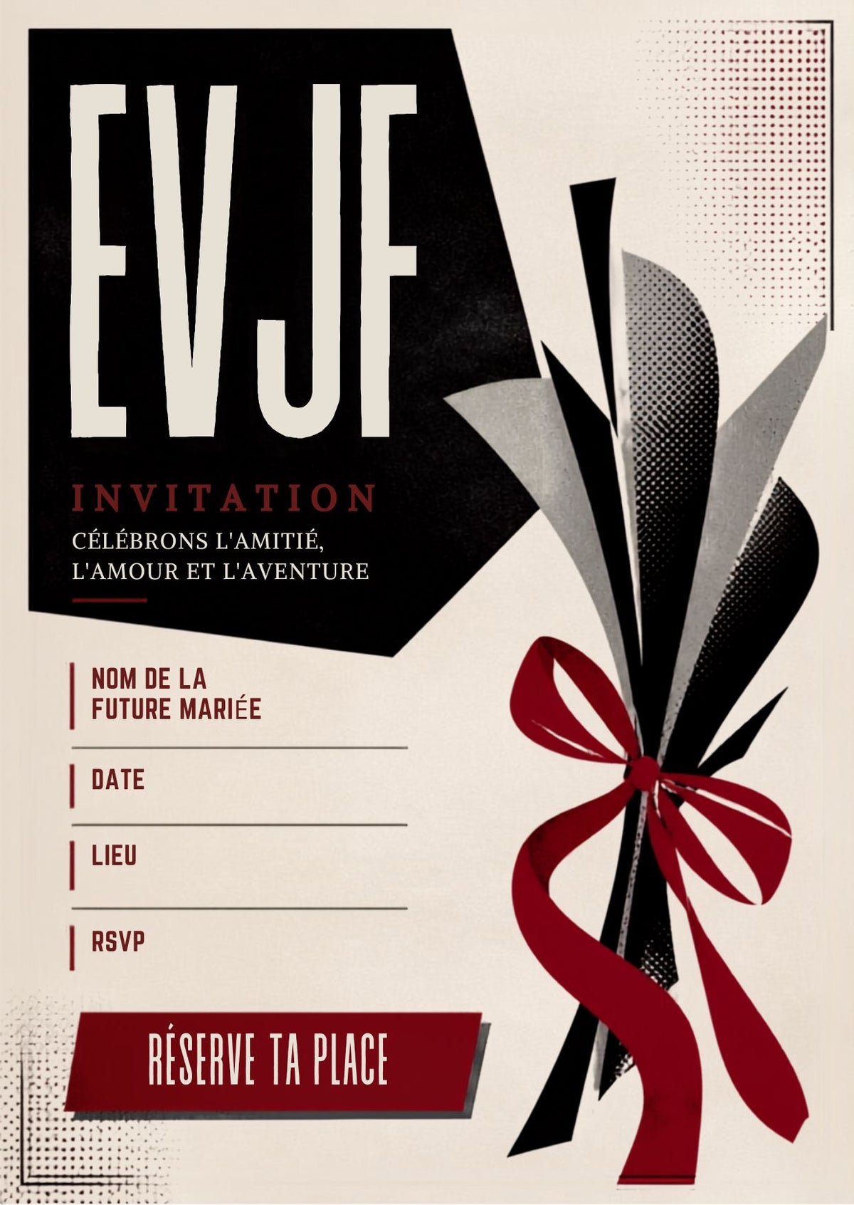 Kit EVJF Rock’n’Roll Chic — Jeux, activités et organisation