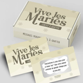Coffret Vive les Mariés - Kit cartes à gratter personnalisables