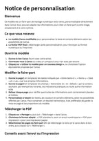 Faire-part de mariage Rock Motard personnalisable Canva – Recto verso imprimable