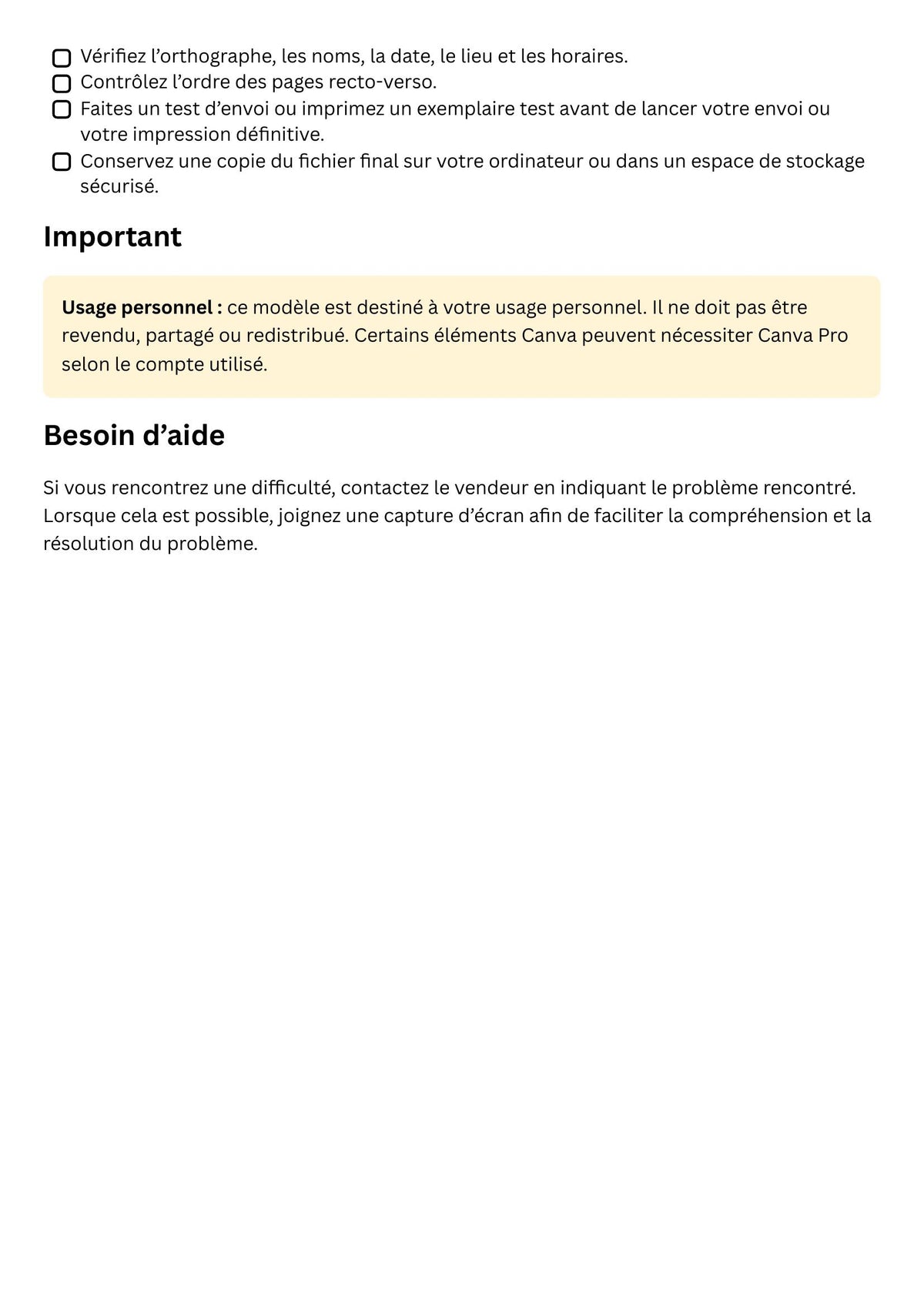 Kit EVJF Minimaliste & Chic personnalisable Canva – 17 pages à imprimer